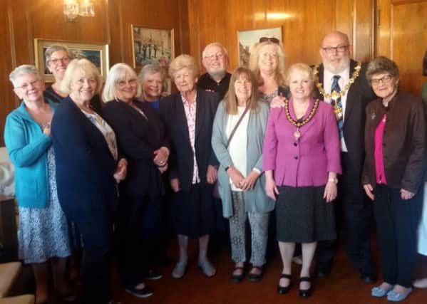 Members of Worthing Breathe Easy group celebrated Breathe Easy Week and were invited to share tea with Worthing's mayor Paul Baker and his wife Sandra in the Mayor's Chamber