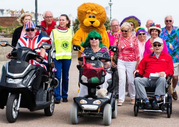 Bexhill Lions Club - Wheel and Walk event SUS-180608-105641001