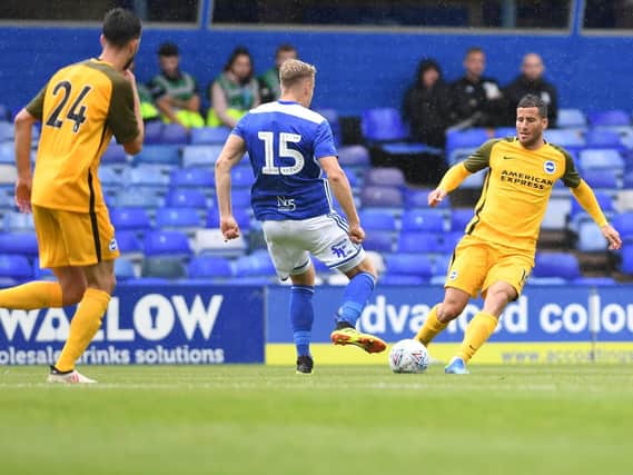 Substitute Tomer Hemed netted in Albion's friendly win over Nantes. Picture by Phil Westlake (PW Sporting Photography)