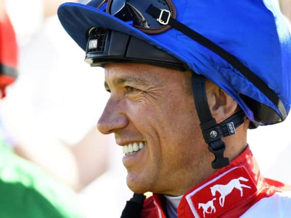 Frankie Dettori - a double winner on day four of Glorious / Picture by Malcolm Wells
