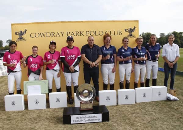The 18-goal final teams / Picture by Clive Bennett - www.polopictures.co.uk