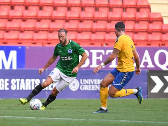 Glenn Murray is expected to be fit for Brighton's Premier League opener. Picture by Phil Westlake (PW Sporting Photography)