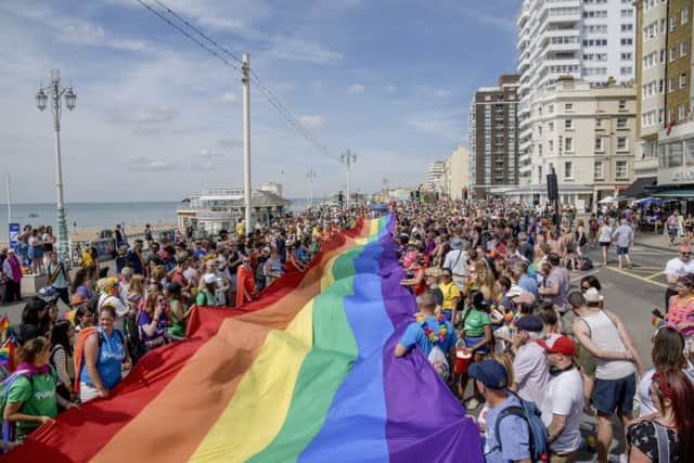 Brighton Pride parade (Photograph: Chris Jepson/Brighton Pride)