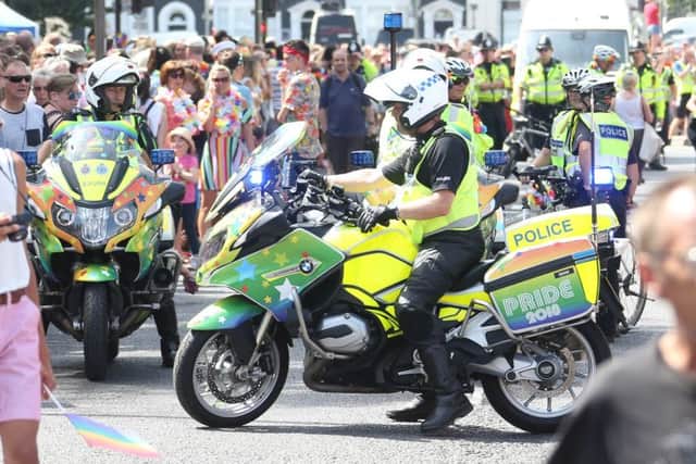 Brighton Pride 2018. Photo by Eddie Mitchell/Dan Jessup SUS-180508-111102001