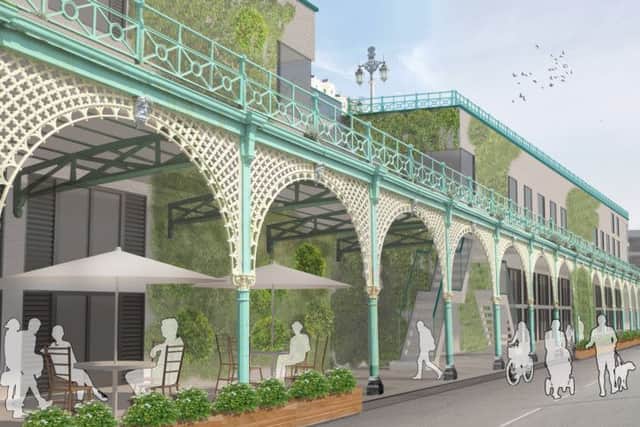 The Boxpark plans for Madeira Terrace