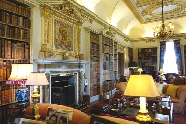 The Long Library designed by William Kent.