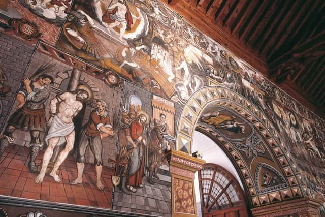 The frescoes of the Sanctuary of Santa Eulalia de Merida