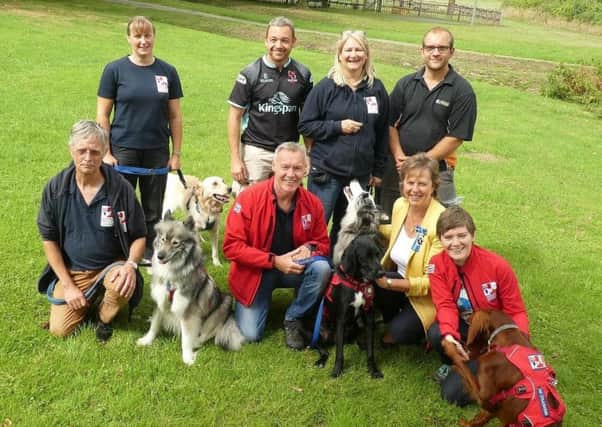 High Sheriff of West Sussex Caroline Nichols visited the team at Service Dogs UK