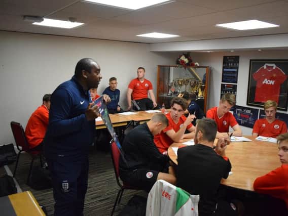 The Crawley Town FC BTEC Level 2-3 Extended Diploma in Sport is a fantastic opportunity for any young person aspiring to enter the sports profession.