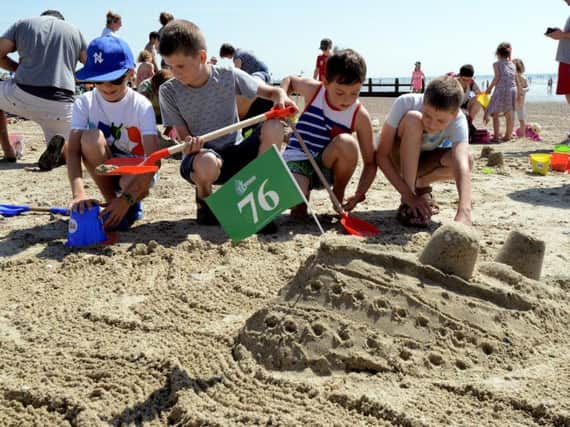 Littlehampton sandcastle competition. Picture: Kate Shemilt