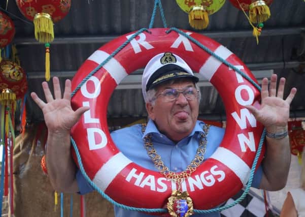 Hastings Old Town Carnival Week: Gurning Competition. Photo by Roberts Photographic SUS-180608-070008001