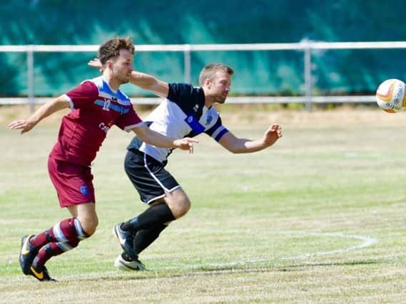 East Preston fell to a first defeat of the season at Horsham YMCA. Picture by Stephen Goodger