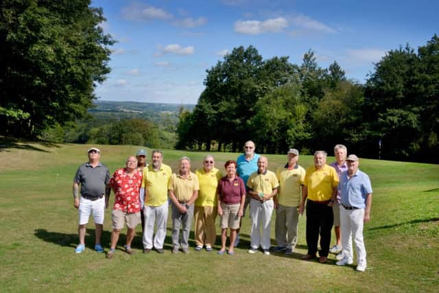 Members of SWAPS, pictured at Hastings and St Leonards Golf Club. SUS-180808-134112001