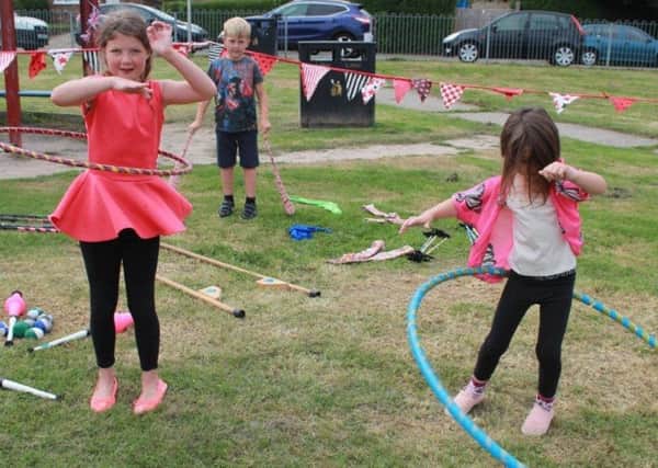 Youngsters at the Bentswood Fun Day last year