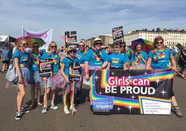 Girlguides at Pride SUS-180814-111801001