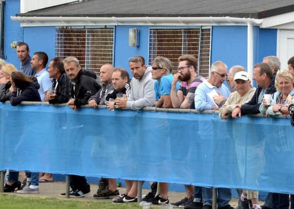 A big crowd in at Selsey to see the Blues beat Billingshurst / Picture by Kate Shemilt
