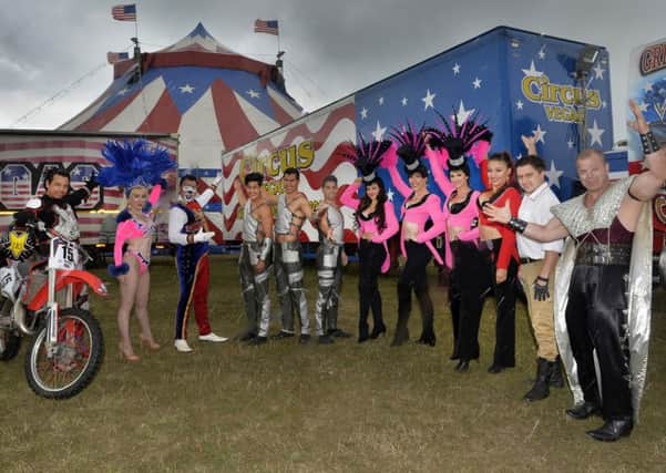 Vegas Circus in Eastbourne (Photo by Jon Rigby) SUS-180908-093012008