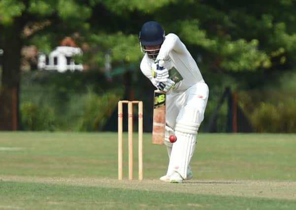 CricketSussex League  Division Lindfield v Three BridgesAction from the match.Pictured batting for Three Bridges is David Winn.Picture: Liz Pearce 21/07/2018LP180917 SUS-180722-224824008