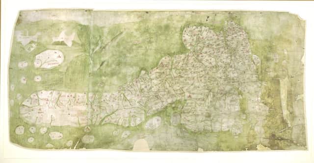 Gough Map, copyright Bodleian Libraries, University of Oxford