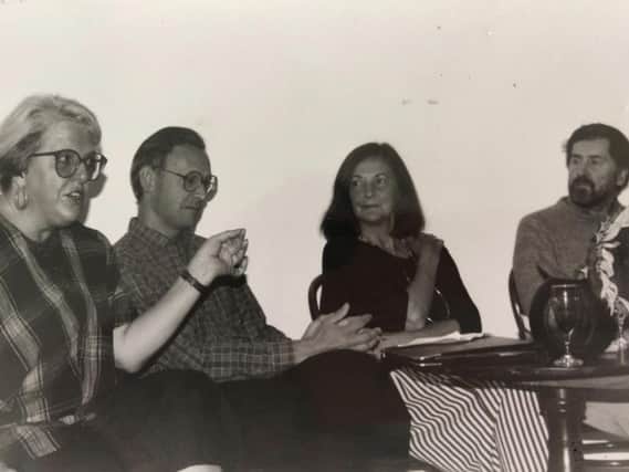 1989 Arundel Gallery Trail founders Ann Sutton, Oliver Hawkins, Renee Bodimeade and Derek Davis
