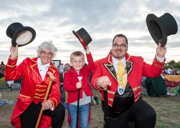 Mayor of Littlehampton Billy Blanchard-Cooper enjoyed The Greatest Showman for Screen on the Green