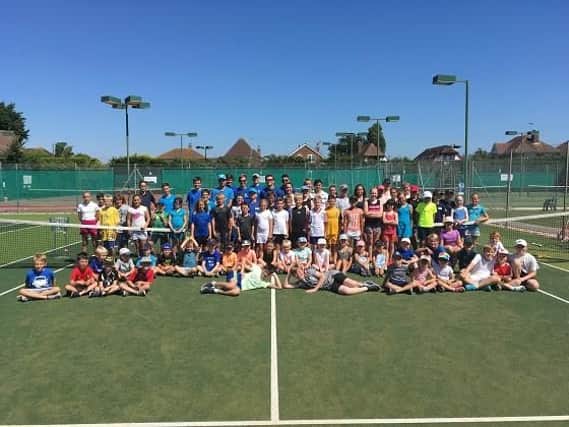 Angmering youngsters took part in the annual junior championships