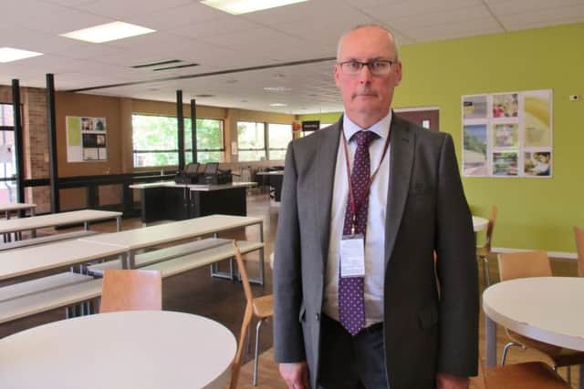 Dr James Kilmartin, headteacher at Cardinal Newman Catholic School, Hove