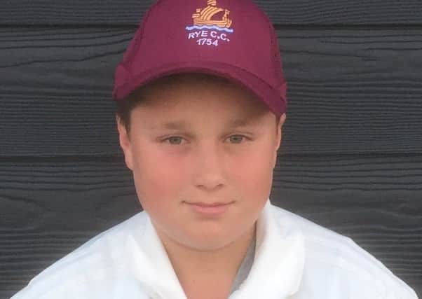 Talented teenager Luke Payton scored his maiden century for Rye Cricket Club's second team on Saturday.
