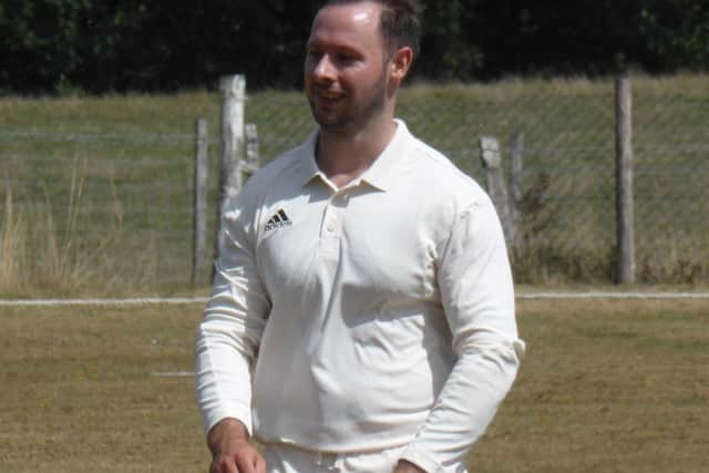 Peter Harris recorded his best bowling figures for Crowhurst Park.