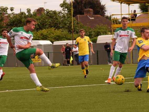 Bognor in action at Haringey - and now the squad has been boosted by the addition of winger Mason Walsh / Picture by Tommy McMillan