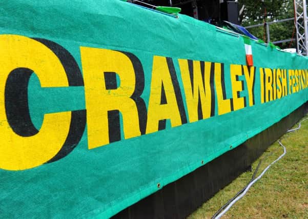 Crawley Irish Festival, The Hawth.   Pic Steve Robards  SR1624771 SUS-160829-115347001