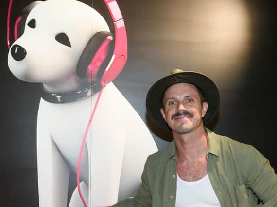 Jake Shears celebrated the release of his new album at a signing event held at Brighton hmv.  Photo by James McCauley.