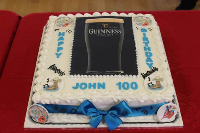 John's Guinness cake