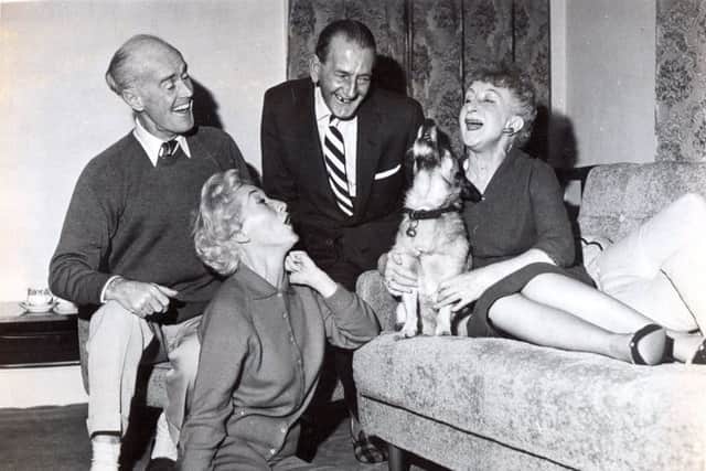 Joan (front) with her family and dog Pluto in their Salisbury Road home SUS-180820-141922001