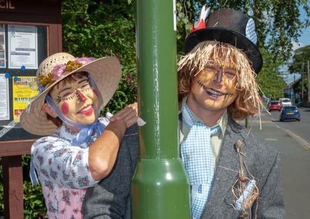 Wick's own Worzel Gummidge and Aunt Sally launched the scarecrow festival