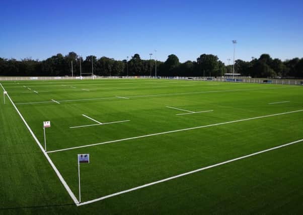 The new artificial all-weather pitch at Horsham Rugby Club