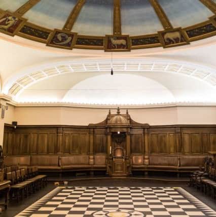 Inside the mysterious Sussex Masonic Centre on Queens Road (Credit: Emma Croman)