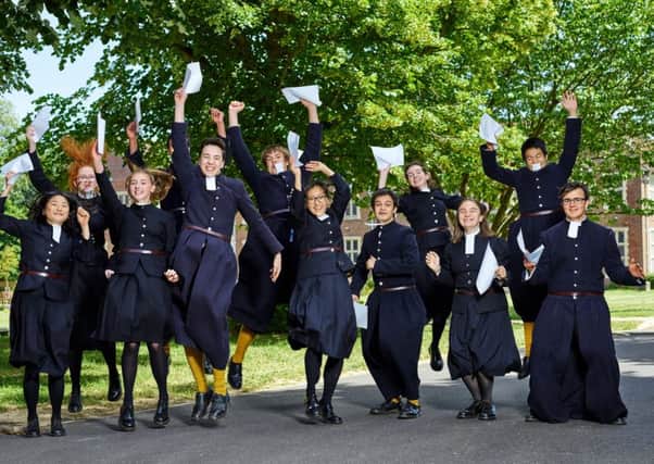 Christ's Hospital students celebrate GCSE results