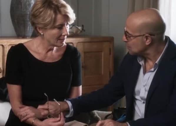 Emma Thompson and Stanley Tucci