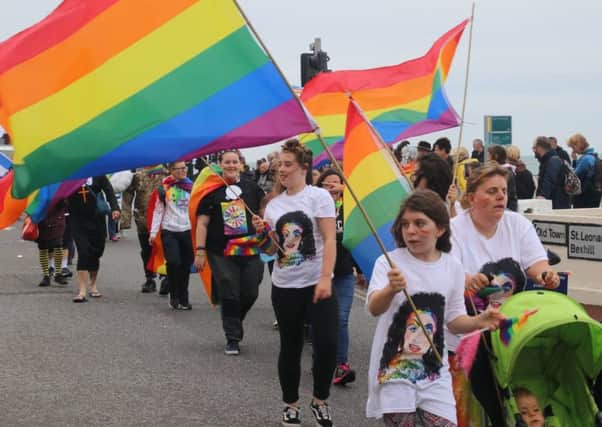 Hastings Pride 2018. Photo by Roberts Photographic SUS-180827-094913001