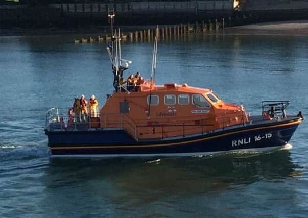 The Shoreham lifeboat was in action last night. Picture: Shoreham RNLI