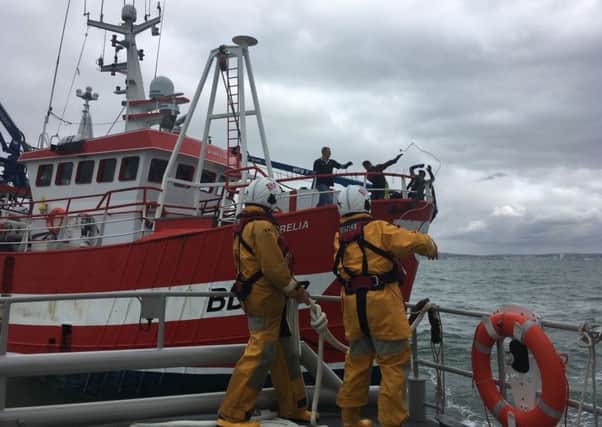 Shoreham lifeboat crew