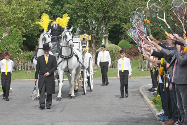 Hundreds attended Sumner's funeral to which the Mid Sussex Times was invited