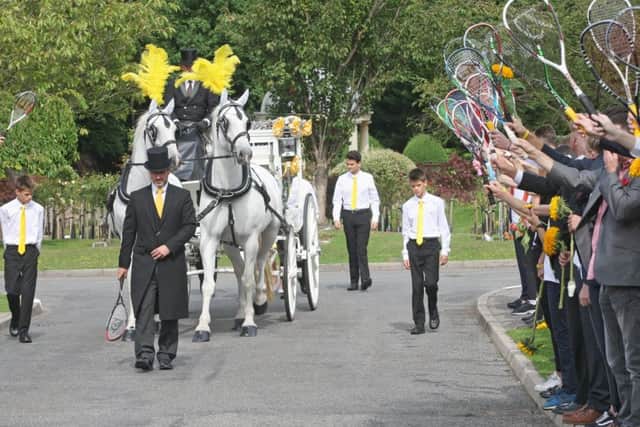 Hundreds attended Sumner's funeral to which the Crawley Observer was invited