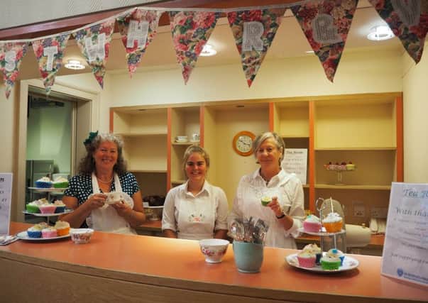 Vintage Tea Rooms serving tea and cakes to hungry shoppers