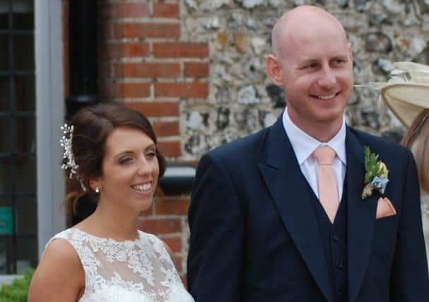 Jessica and Daniel Lamb were married at St Symphorian's Church in Durrington