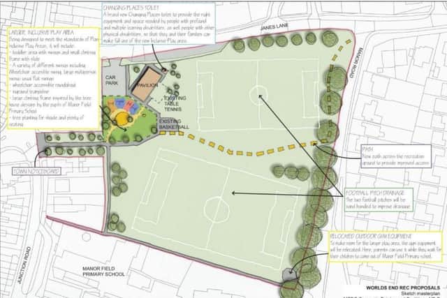 The World End Recreation Ground plans. Picture: Mid Sussex District Council