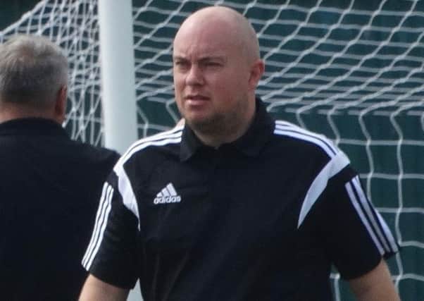 Bexhill United joint manager Ryan Light. Picture courtesy Mark Killy