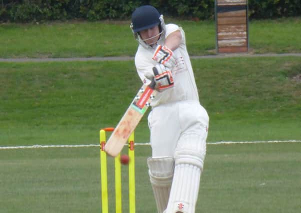Will Smith batting for Bexhill against Haywards Heath last weekend. Pictures by Simon Newstead