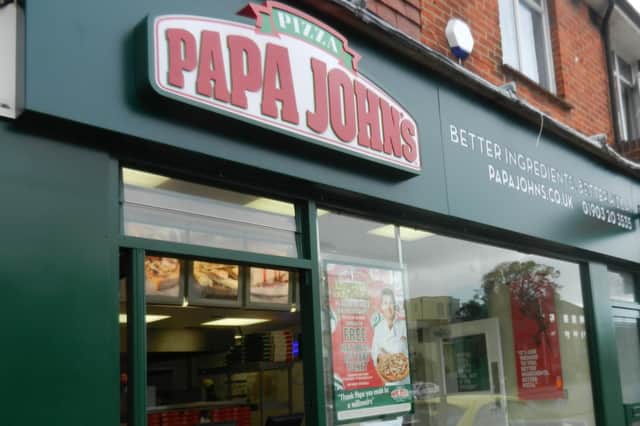 Papa John's will be opening a takeaway in Cosham